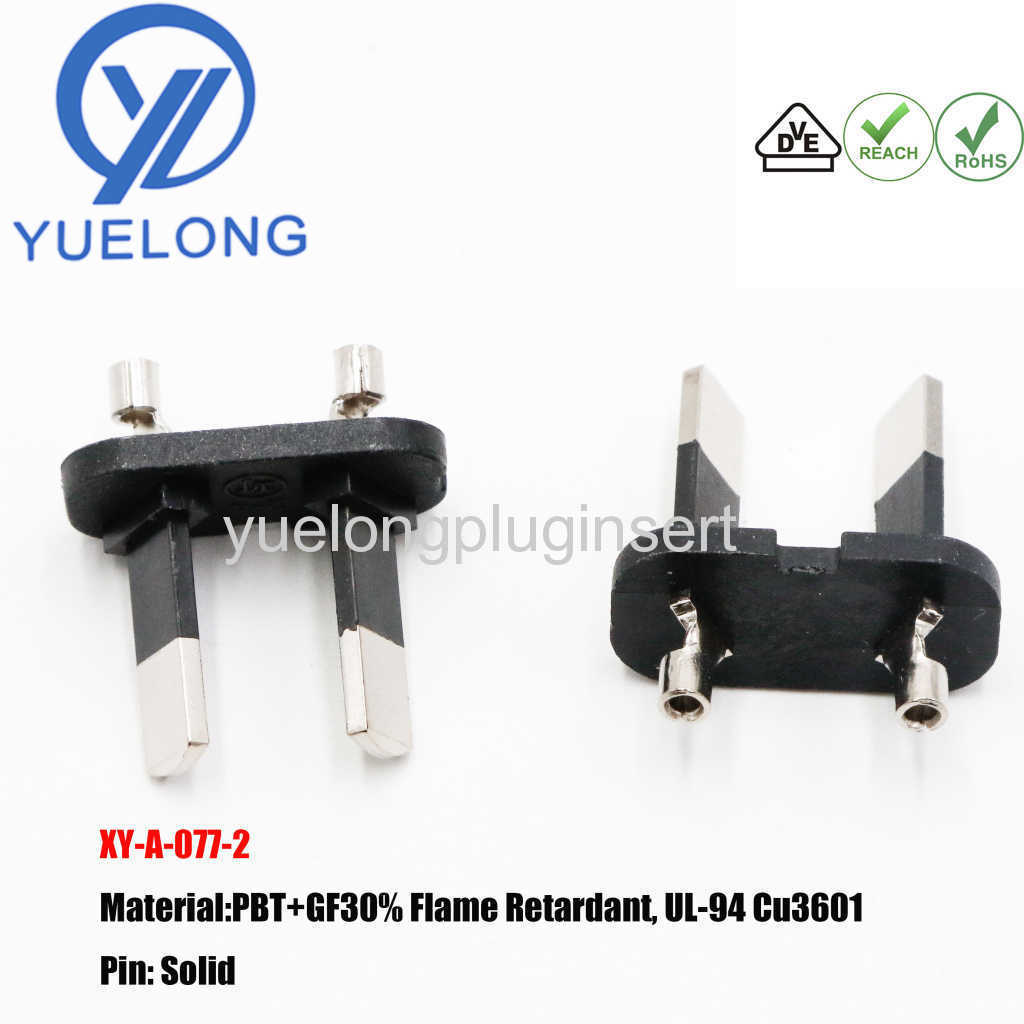 2-Pin AS/NZS 3112 Plug Insert (SAA Certified)