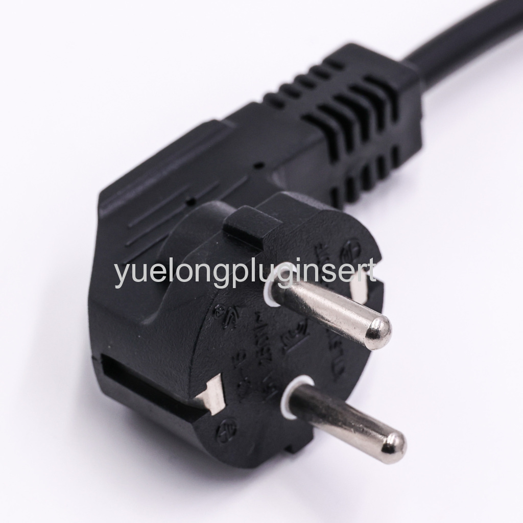 Turkey Plug insert to IEC C5 Socket Power Cable