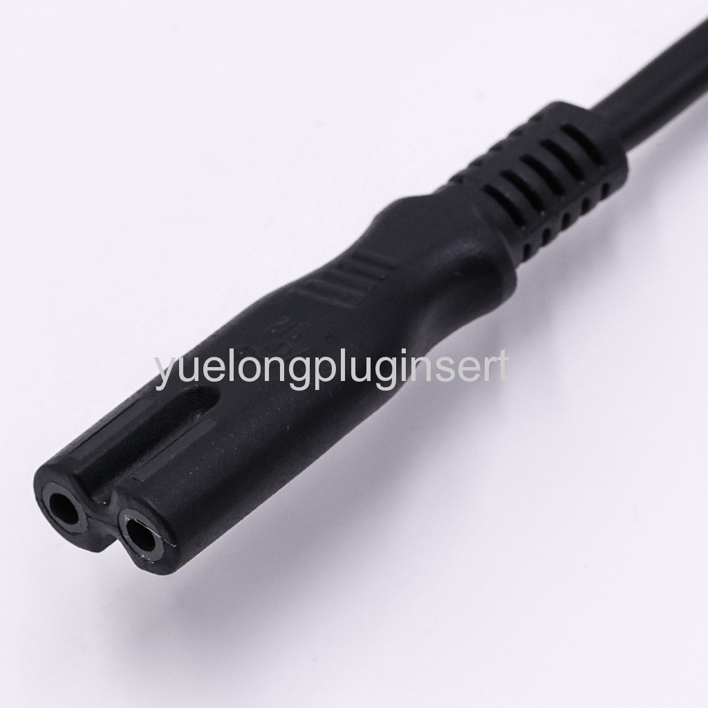Europr Schuko Plug to IEC C8 Socket Power Cable