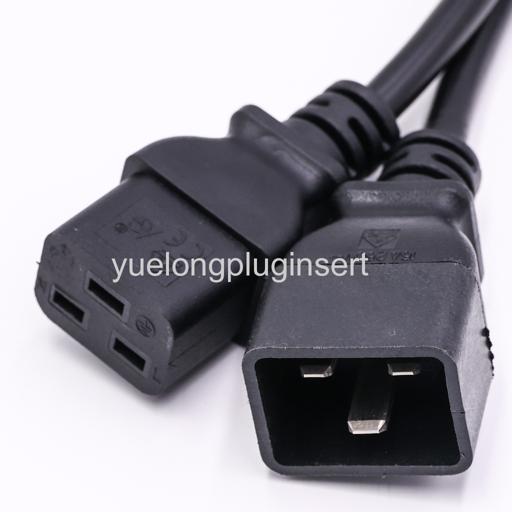 IEC C19 C20 Power Cable