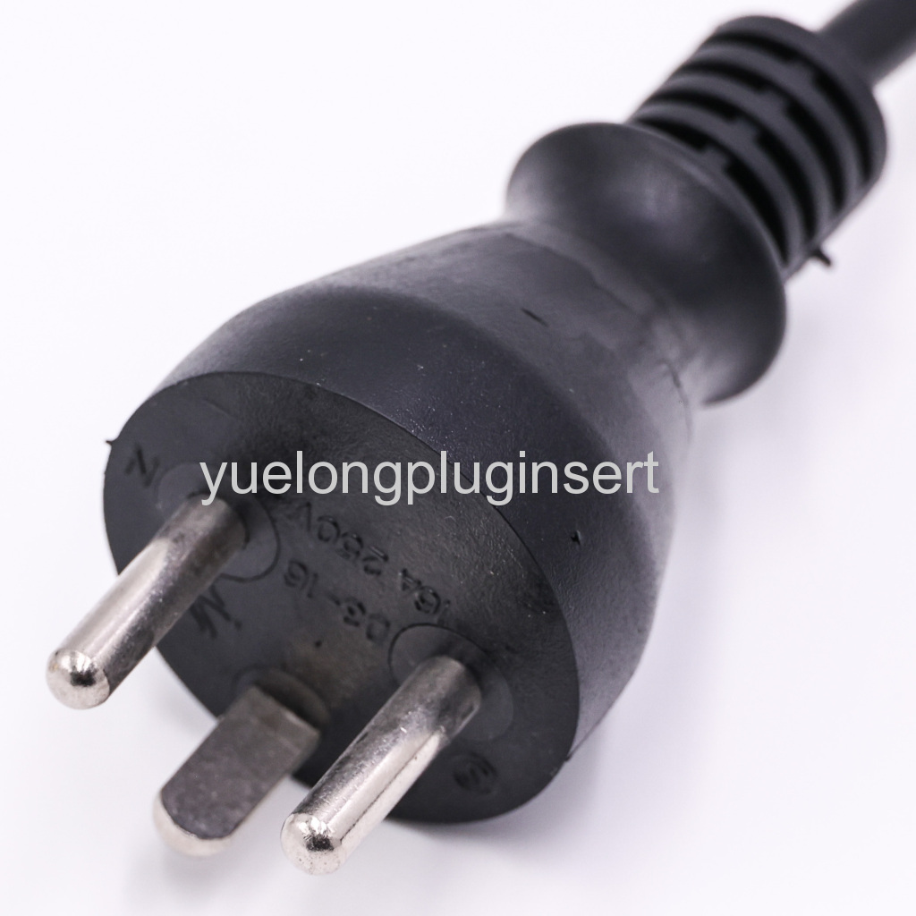 Danish Plug to IEC C13 Power Cable