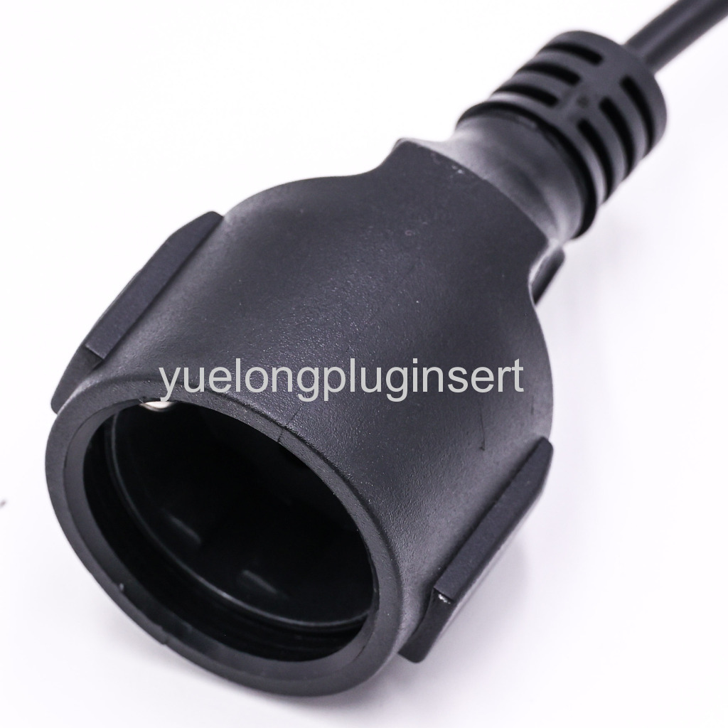 VDE French Plug Power Cable Extension Cord