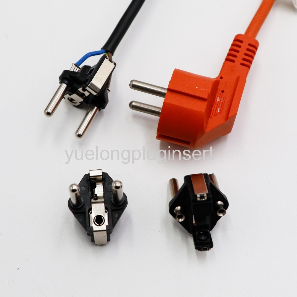 French/Germany VDE Plug insert for Cable
