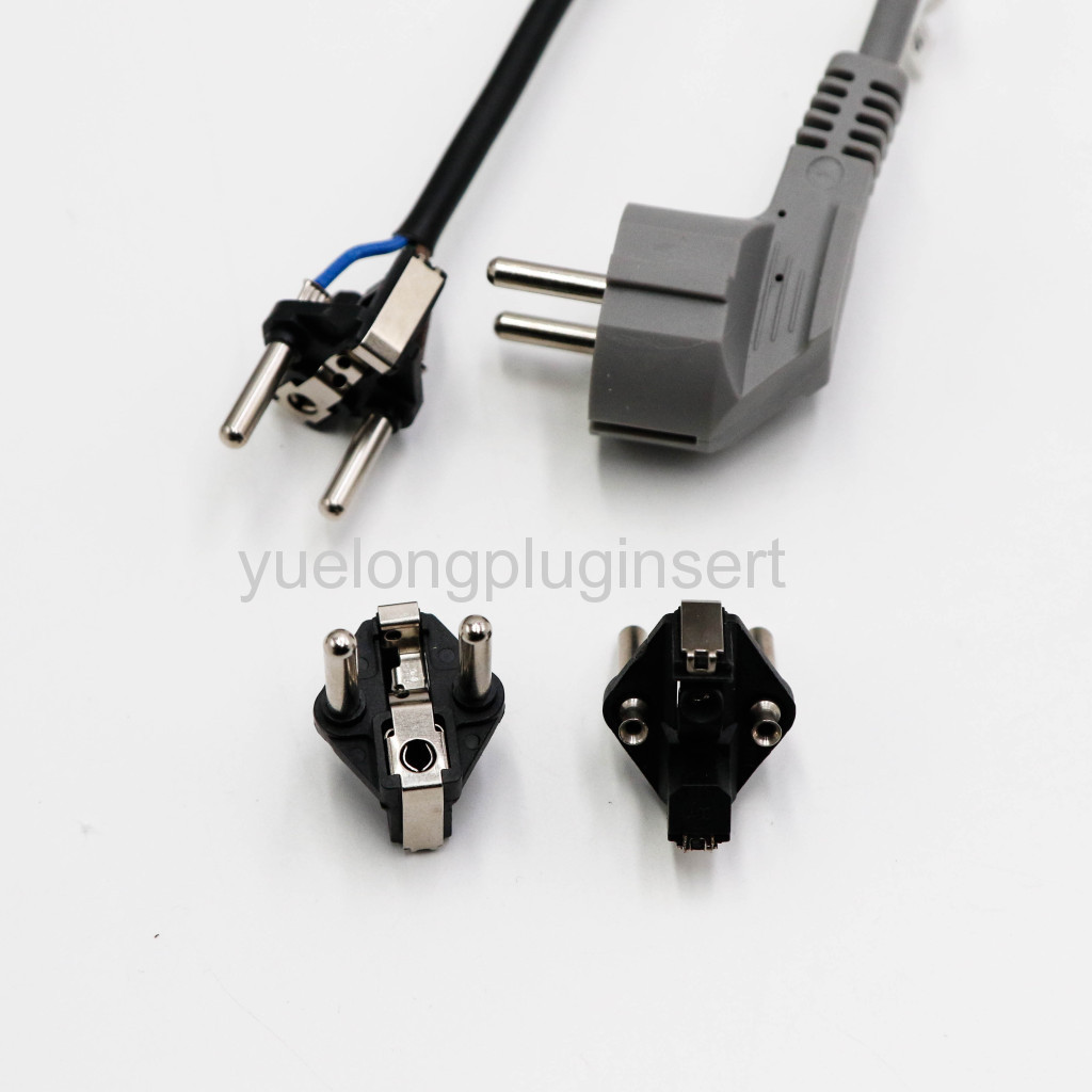 French/Germany VDE Plug insert for Cable