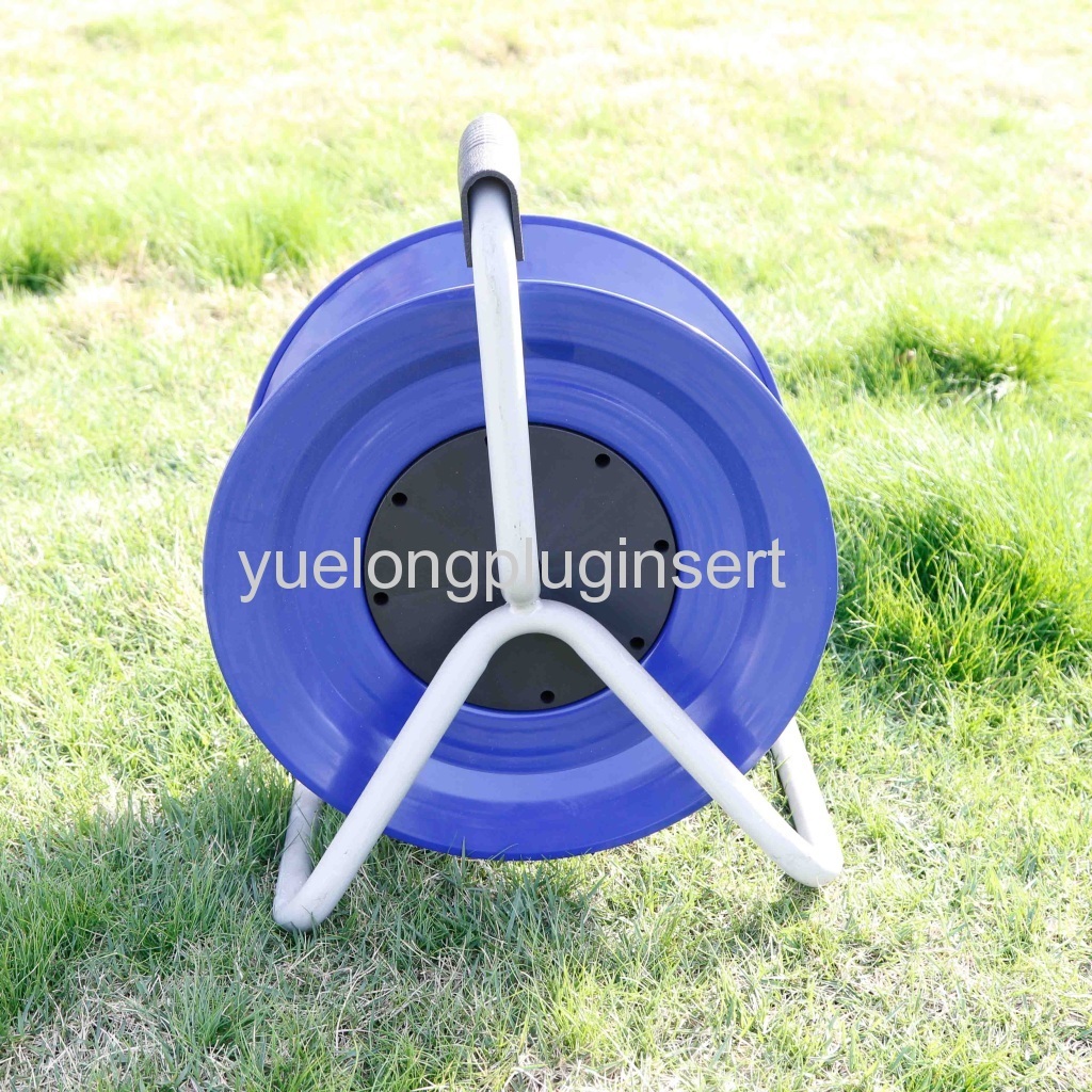 4 Grounded Outlets Cable Storage Reel Waterproof