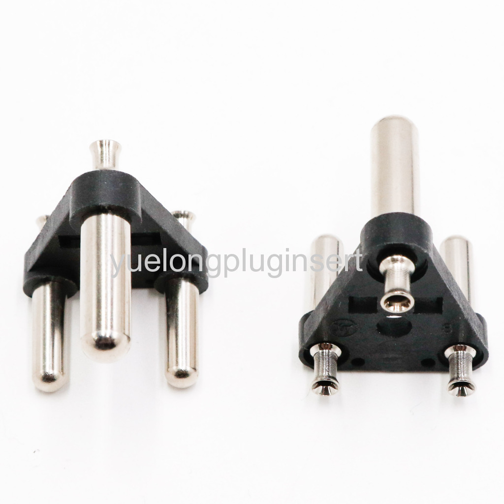 Insulation South Africa SABS Approved 3pins Plug Insert