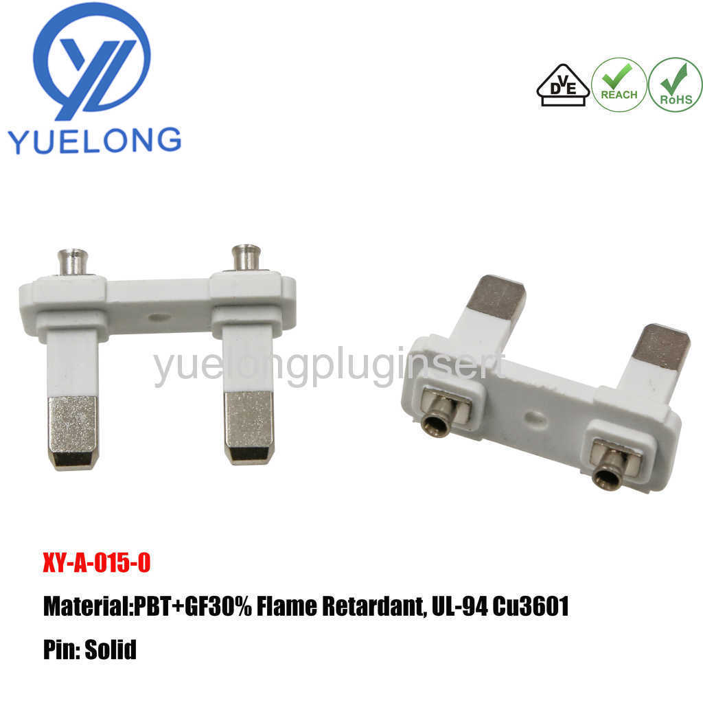 3Pins British Plug Bsi Approved Half Insulated Plug