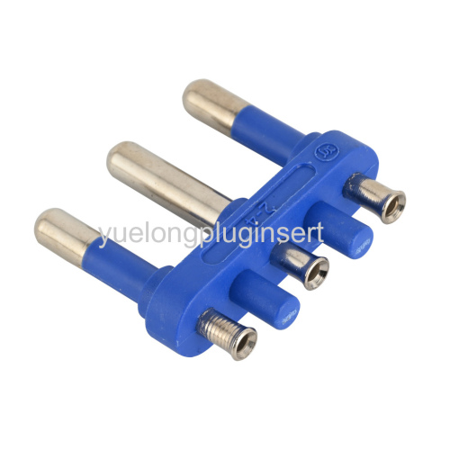 3 Pins Italy Plug Blue