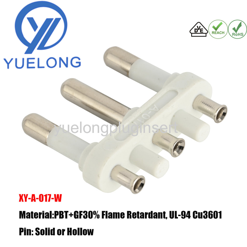 ROHS REACH Italy 4.8MM Pins Plug