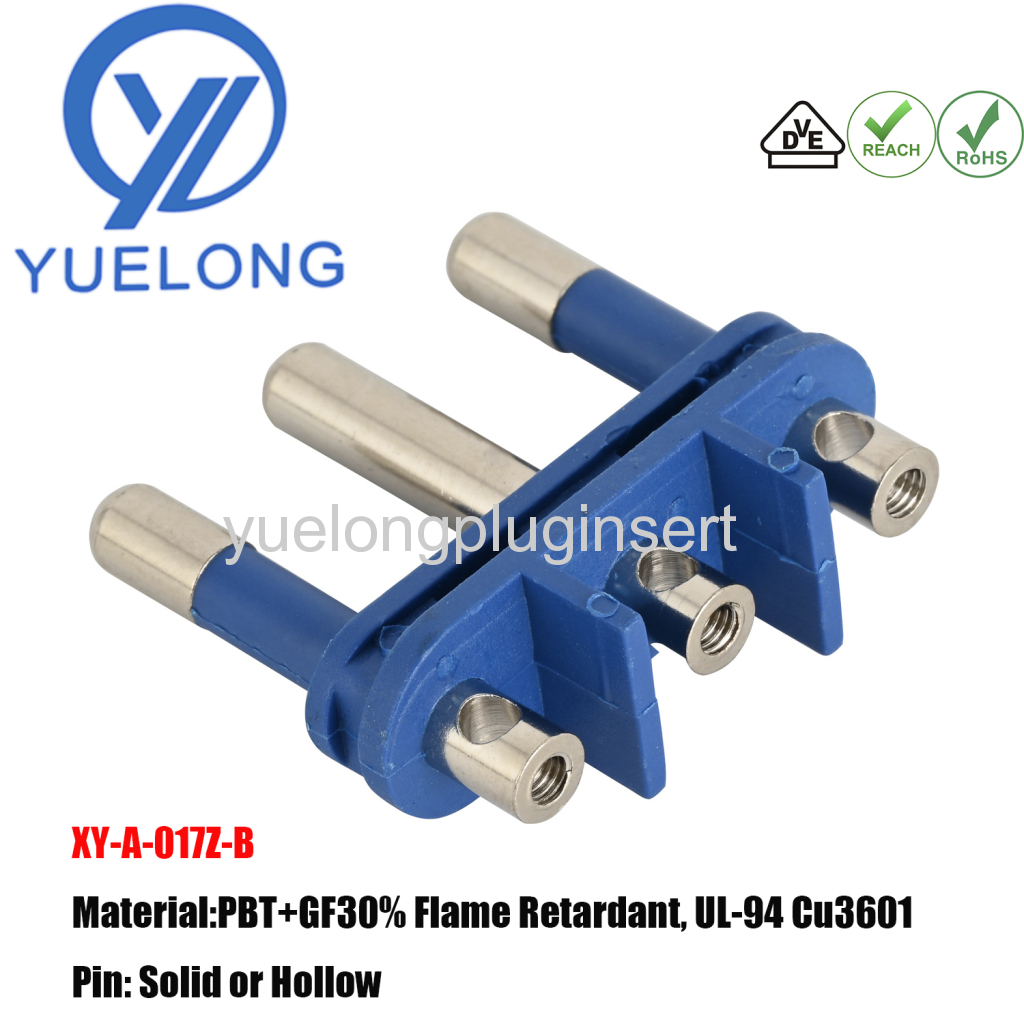 ROHS REACH Italy 4.8MM Pins Plug