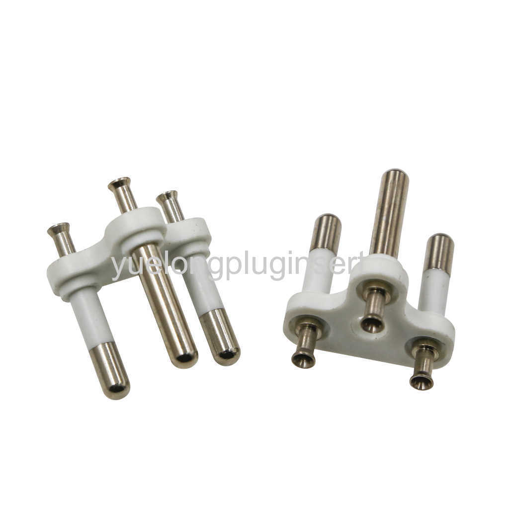 TISI Hollow Pins 3Pins Plug Insulated