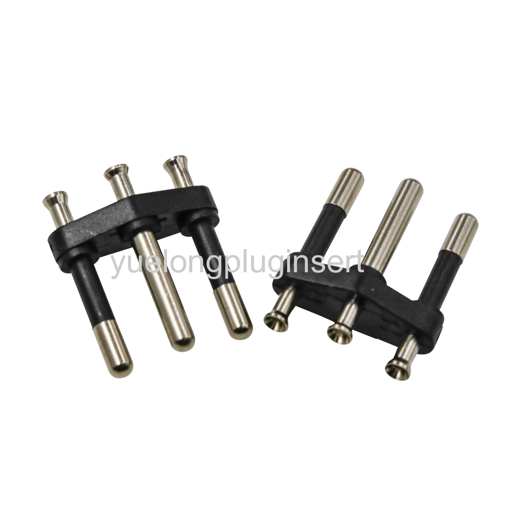 3Pins Plug insert Brazil Inmetro