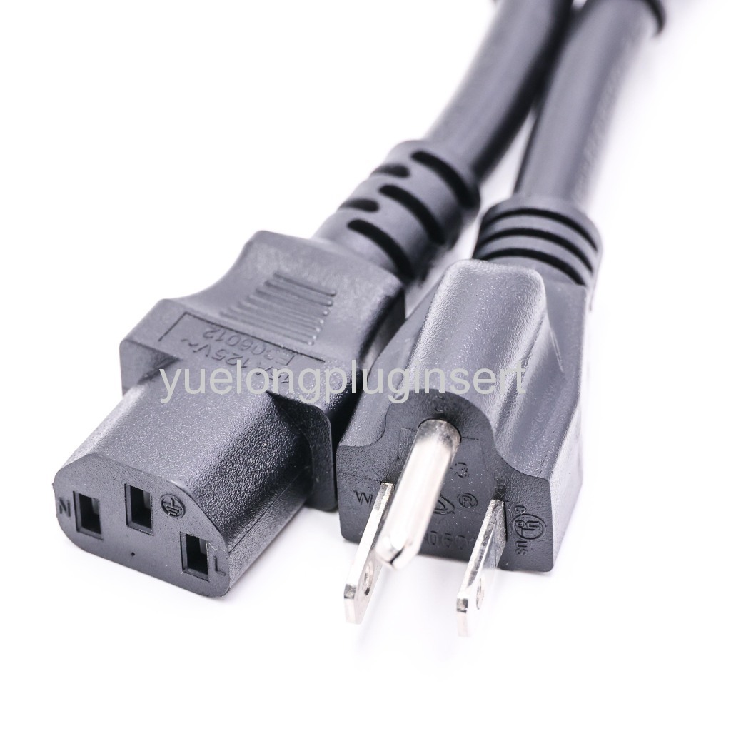 Brazil Inmetro Plug to IEC C5 Power Cable