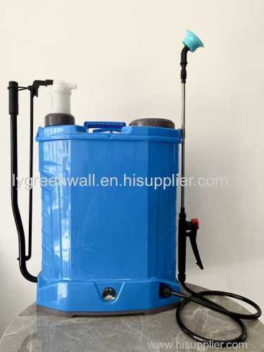20L Knapsack Sprayer 2 in 1 20L Battery & Manual Operation Sprayer Replaceable Battery Rechargeable battery