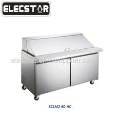 commercial kitchen refrigerator with ETL
