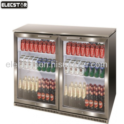 back bar cooler showcase
