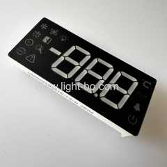 Multicolour 7 Segment LED Display 3 Digit 13.8mm common anode for Digital Refrigerator Temperature Controller