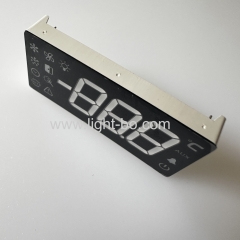 Multicolour 7 Segment LED Display 3 Digit 13.8mm common anode for Digital Refrigerator Temperature Controller