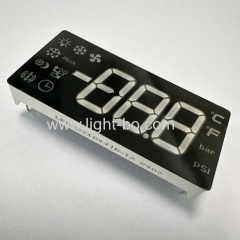 Customized Red/Green/Yellow 7-Segment LED Display 3 Digit 13.8mm for Refrigeration