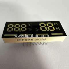 Ultra white /Ultra Red 7 segment LED Display common anode for temperature/timer Indicator
