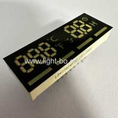 Ultra white /Ultra Red 7 segment LED Display common anode for temperature/timer Indicator