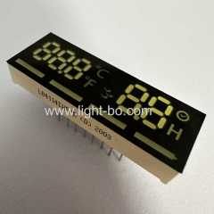 Ultra white /Ultra Red 7 segment LED Display common anode for temperature/timer Indicator