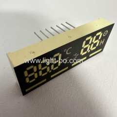 Ultra white /Ultra Red 7 segment LED Display common anode for temperature/timer Indicator