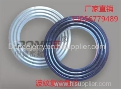 metallic corrugated gasket gasket