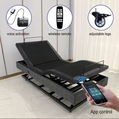Home Care Hi-Low Adjustable Bed Electric Hospital Bed with Okin Motors