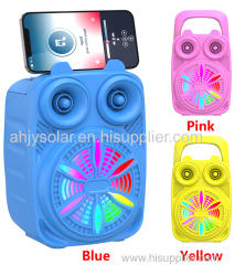 Colorful and easy to operate bluetooth stereo