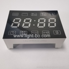 Ultra Bright Red 7 Segment LED Display 4 Digit Common Cathode Fo Microwave Control