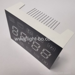 Common Anode Ultra Bright Red 7 Segment LED Display 4 Digit Fo Microwave Control