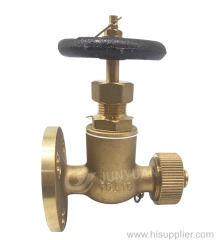 SERIES F7334 JIS 5K JIS 10K DN15-DN65 Bronze Hose Globe Valve