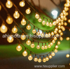 LED Solar Bubble Ball Light String