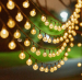 LED Solar Bubble Ball Light String