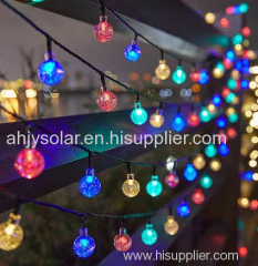 LED Solar Bubble Ball Light String