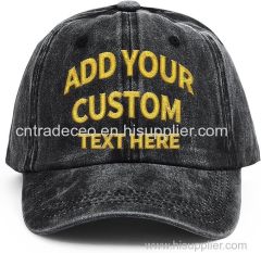 Personalized Embroidered Baseball Cap Custom Hat Personalized Hats