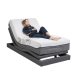 Electric adjustable bed with mattress combo wireless remote German Okin Motors
