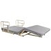 Konfurt Manufacture Electric auxiliary nursing bed double german okin motor head and foot control