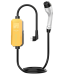 Home charging post with car charger