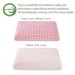 Konfurt Custom Shaped Cervical Orthopedic Smart Green Gel Cool Memory Foam Sleeping Neck Bed Memory Foam Pillow