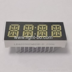 Ultra Bright White 4digit 0.39inch Common Anode 14 Segment LED Clock Display