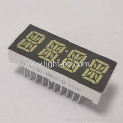 Ultra Bright White 4digit 0.39inch Common Anode 14 Segment LED Clock Display