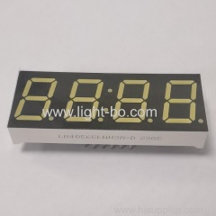 Ultra White 14.2mm 4 Digit 7 Segment LED Clock Display Common Cathode for Digital Timer