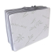 Konfurt Triple Forth Zone Folding Memory Foam Topper Removable Bamboo Cover and Non-Slip Bottom Mattress