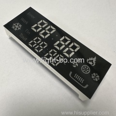 Customized 7 Segment LED Display Common anode Ultra Red/Blue for Gas Cooker Controller
