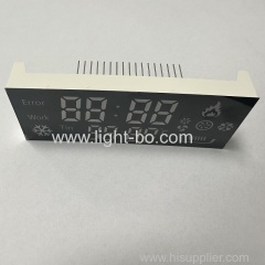 Customized 7 Segment LED Display Common anode Ultra Red/Blue for Gas Cooker Controller