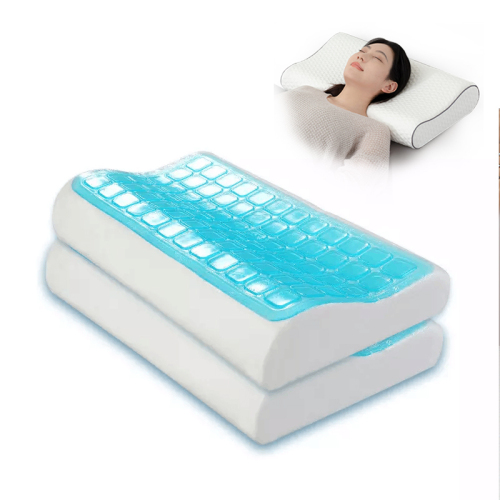 Konfurt Summer Cooling Gel Contour Memory Foam Contour Pillow to Regulate The Temperture