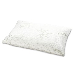 Bamboo pillow shredded memory foam pillow
