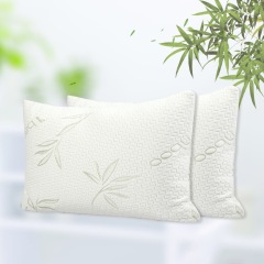 Bamboo pillow shredded memory foam pillow